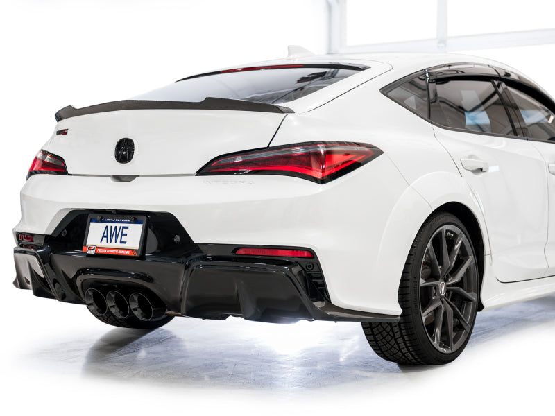 AWE Tuning 2024 Acura Integra Type S DE5 FWD Track Edition Exhaust w/ Triple Diamond Black Tips