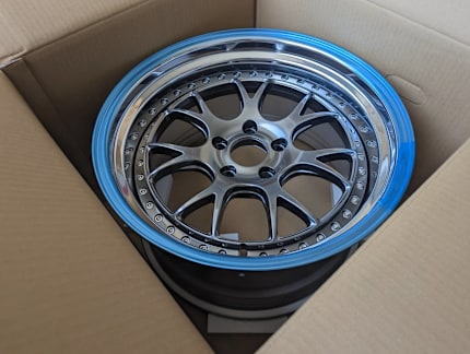 SSR SP1R 17x9.0 NR 5/114.3 -14 Offset Titan SBC Wheel *SPECIAL ORDER - NO RETURNS*