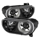 xTune Dodge Challenger 08-14 Xenon Hid Model Only Projector Headlamps Black HD-JH-DCHAL08-HID-BK