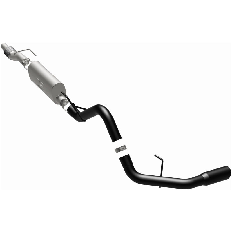 MagnaFlow SYS Cat-Back 11-14 Ford F-150 3.5L V6 EcoBoost 3in Black Single Side Exit Rear 3 Tip