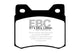 EBC 84-86 Mercedes-Benz 190/190E 2.3 Greenstuff Rear Brake Pads