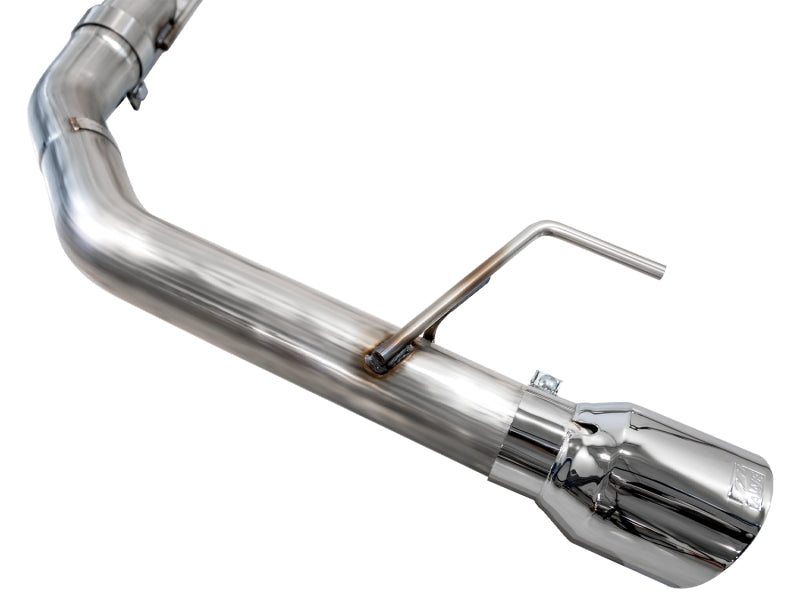 AWE 2024 Ford Mustang GT Fastback S650 RWD Track Edition Catback Exhaust w/ Dual Chrome Silver Tips