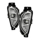 Spyder 20-22 Ford Escape OEM Style LED Fog Lights w/Switch - Clear (FL-FESC20-LED-C)