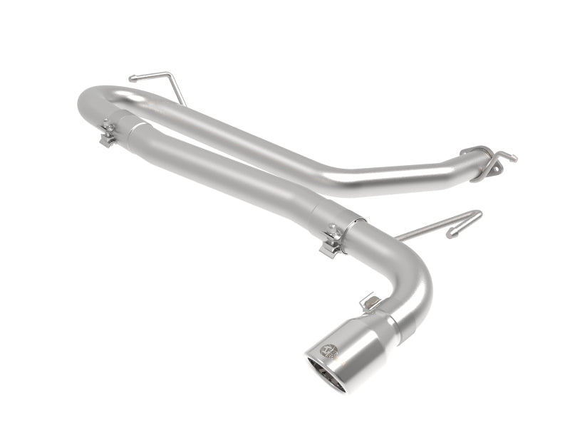 aFe Takeda 2.5in 304 SS Axle-Back Exhaust w/o Muffler w/Polish Tip 18-22 Hyundai Kona L4-1.6L(t) AWD