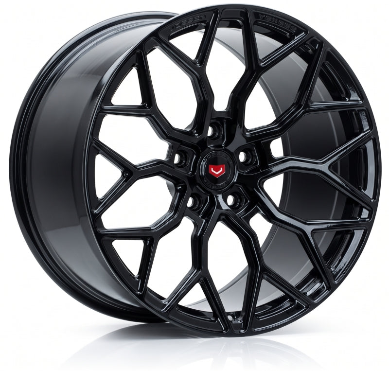 Vossen S17-01 20x12 / 5x120.65 / ET45 / 70.3 - Gloss Black Wheel - (C6/C7 Grand Sport - Rear)