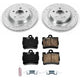 Power Stop 00-02 Mercedes-Benz S430 Rear Z23 Evolution Sport Brake Kit