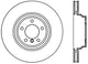 StopTech 07-12 BMW 335i Front Right Cryo Slotted Sport Brake Rotor