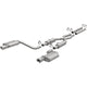 MagnaFlow 11-12 Dodge Charger SRT-8 Hemi Dual Split Rear Exit Stainless Cat-Back Performance Exhaust