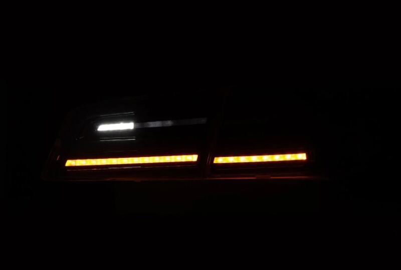 AlphaRex 12-21 Tesla Model S LUXX-Series LED Tail Lights - Alpha-Black