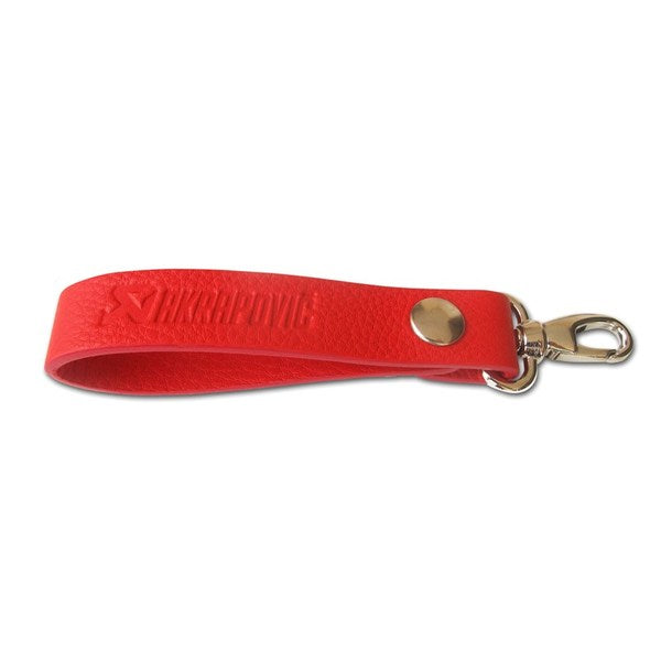 Akrapovic Leather Desk Valet - Red