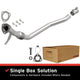 BRE Exhaust 05-08 A4 Quattro 2.0L Front Pipe Kit