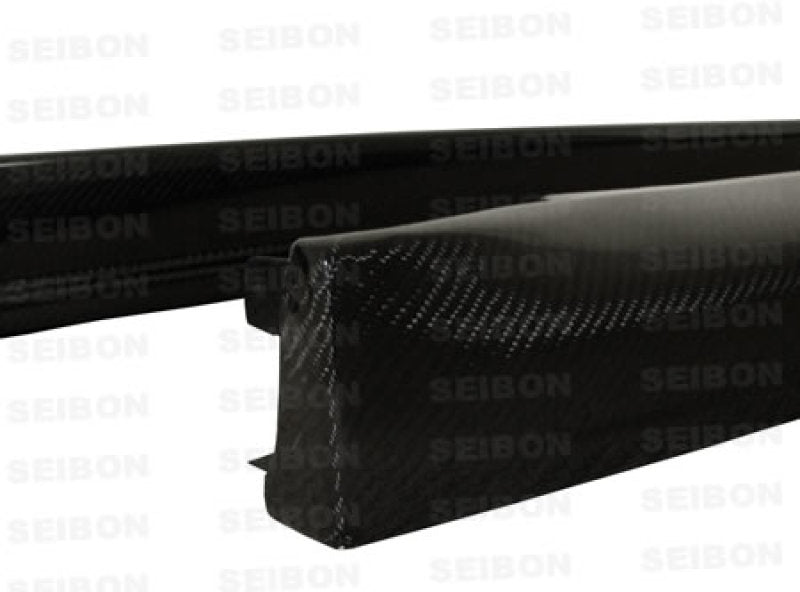 Seibon 08-09 Mitsubishi Evo X OEM-style Carbon Fiber Side Skirts