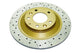 DBA 05+ Mazda MazdaSpeed6 / 05+ MX6 Rear Drilled & Slotted 4000 Series Rotor