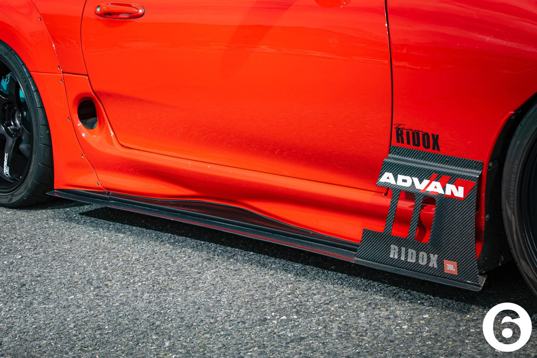 RIDOX MAX ORIDO Side Under Board [Carbon] - Toyota Supra JZA 80 *Special Order*