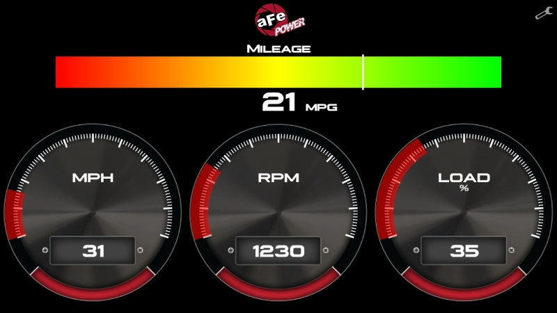 aFe AGD Advanced Gauge Display Digital 5.5in Monitor 08-18 Dodge/RAM/Ford/GM Diesel Trucks