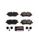 Power Stop 17-19 Land Rover Discovery Rear Z23 Evolution Sport Brake Pads w/Hardware
