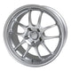 Enkei PF01 18x9.5 5x114.3 15mm Offset 75 Bore Dia Silver Wheel