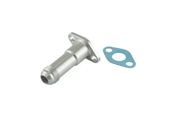 Turbosmart 50.8mm 10AN 75mm Extended Oil Drain - Silver
