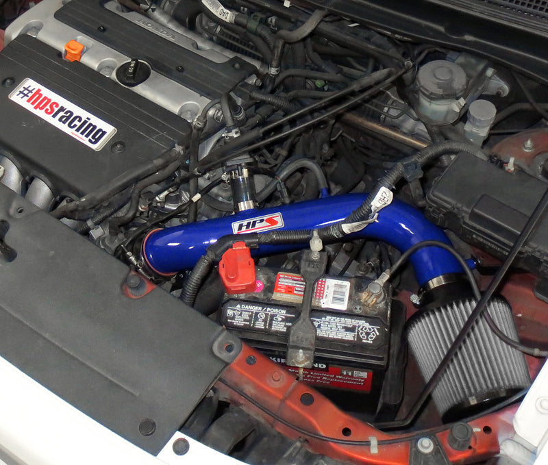 HPS Performance Air Intake - 2003-2006 Honda Element 2.4L - Blue (827-106BL)