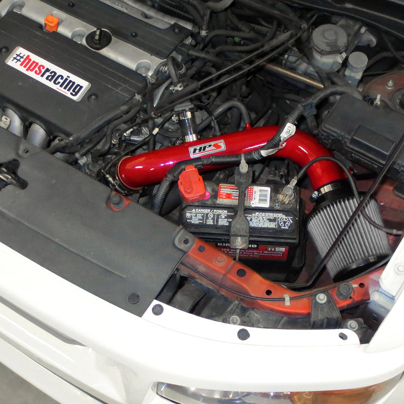 HPS Performance Air Intake - 2003-2006 Honda Element 2.4L - Red (827-106R)