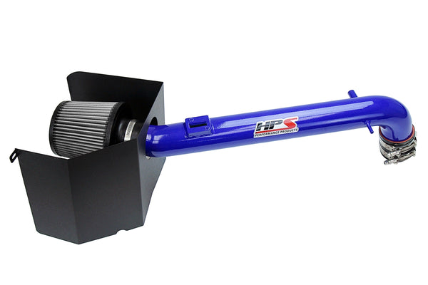 HPS Performance Air Intake - 2005-2023 Toyota Tacoma 2.7L - Blue (827-169BL)
