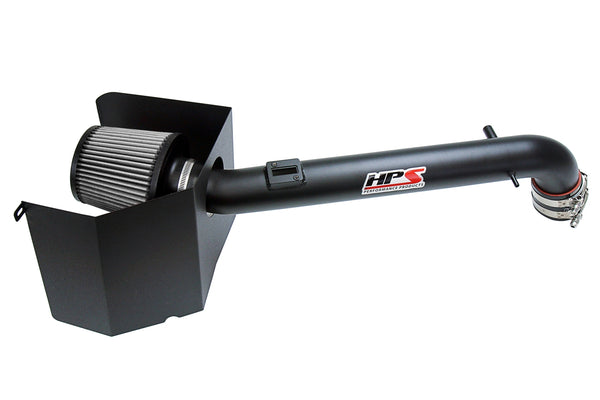 HPS Performance Air Intake - 2005-2023 Toyota Tacoma 2.7L - Black (827-169WB)
