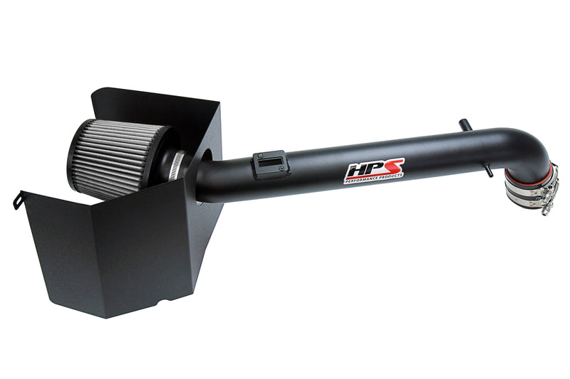 HPS Performance Air Intake - 2005-2023 Toyota Tacoma 2.7L - Black (827-169WB)
