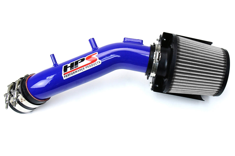 HPS Performance Air Intake - 2003-2007 Honda Accord 2.4L with MAF Sensor SULEV - Blue (827-173BL)