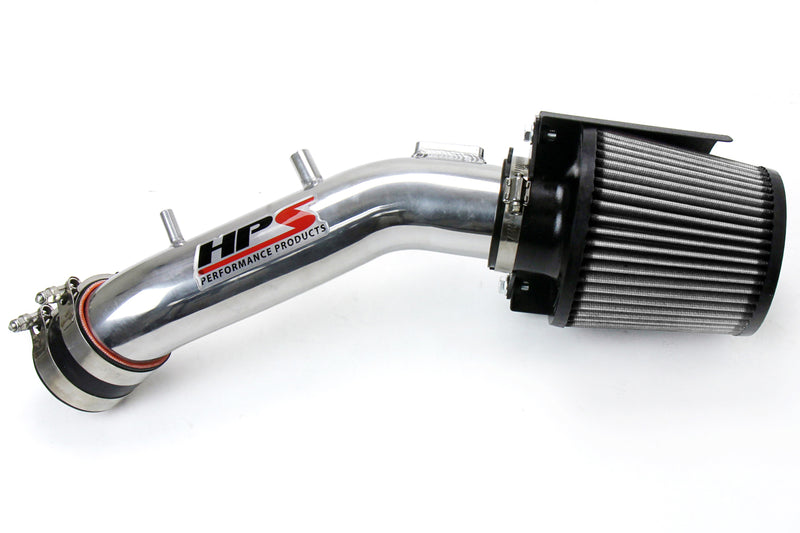 HPS Performance Air Intake - 2003-2007 Honda Accord 2.4L with MAF Sensor SULEV - Polished (827-173P)