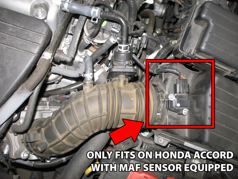 HPS Performance Air Intake - 2003-2007 Honda Accord 2.4L with MAF Sensor SULEV - Blue (827-173BL)