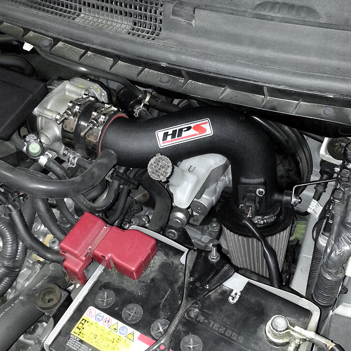 HPS Performance Air Intake - 2009-2014 Nissan Cube 1.8L - Black (827-186WB)