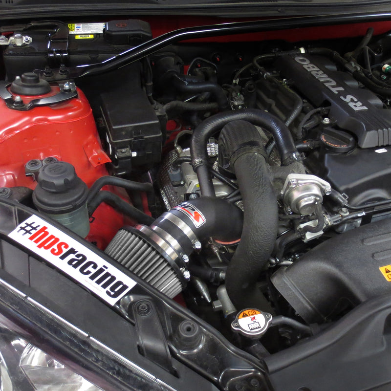 HPS Performance Air Intake - 2013-2014 Hyundai Genesis Coupe 2.0T Turbo - Black (827-201WB)