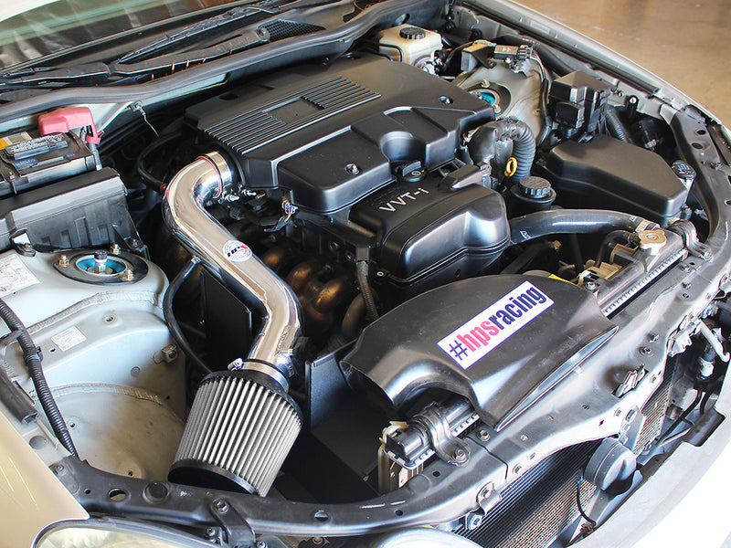 HPS Performance Air Intake - 2001-2005 Lexus GS300 3.0L - Polished (827-260P)