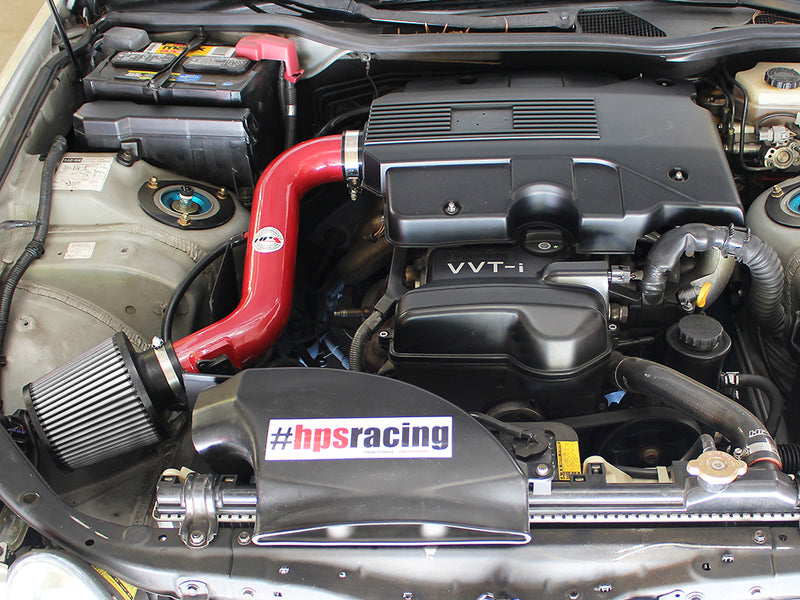 HPS Performance Air Intake - 2001-2005 Lexus GS300 3.0L - Red (827-260R)