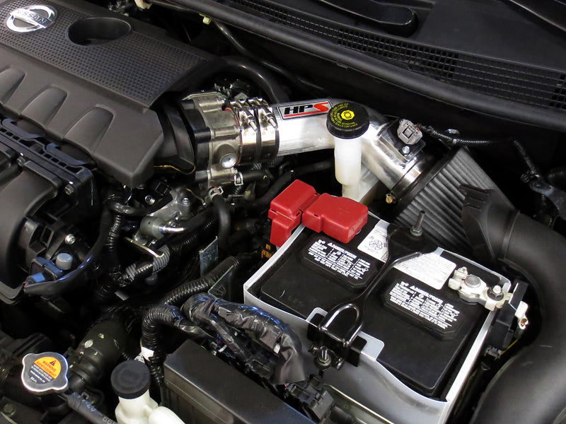 HPS Performance Air Intake - 2013-2019 Nissan Sentra 1.8L - Polished (827-269P)