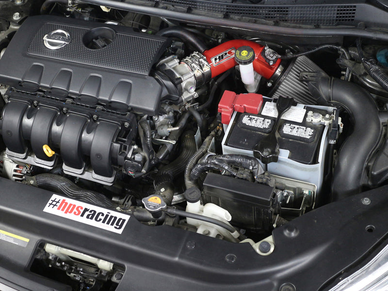 HPS Performance Air Intake - 2013-2019 Nissan Sentra 1.8L - Red (827-269R)