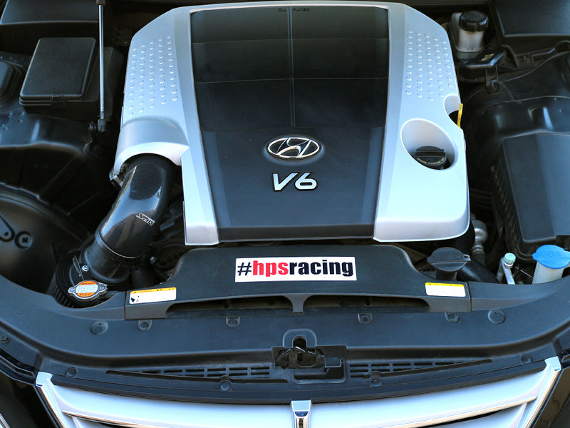 HPS Performance Air Intake - 2009-2011 Hyundai Genesis Sedan 3.8L V6 - Black (827-276WB)