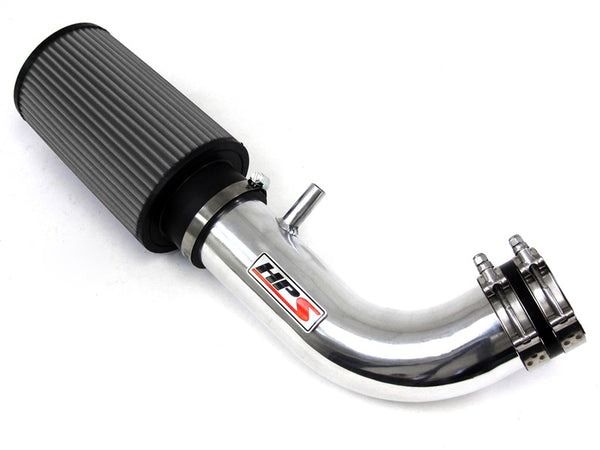 HPS Performance Air Intake - 2007-2011 Jeep Wrangler 3.8L V6 - Polished (827-300P)