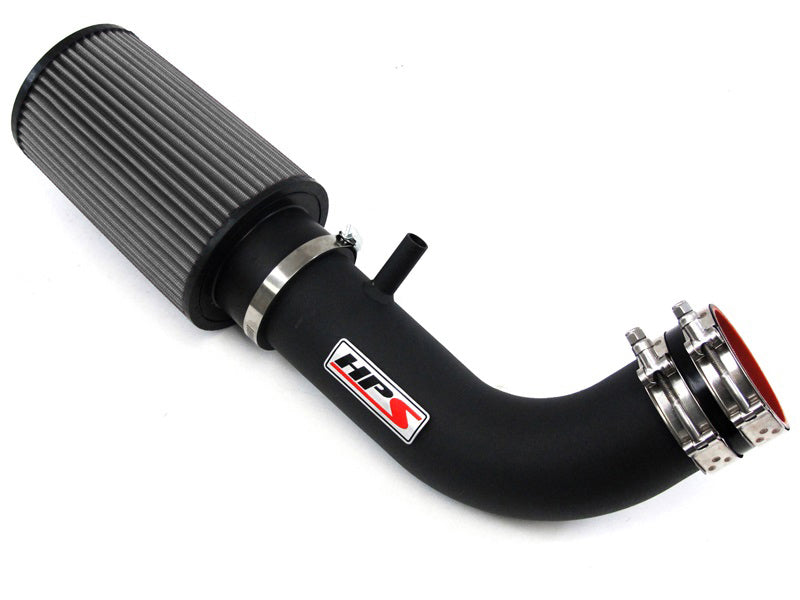 HPS Performance Air Intake - 2007-2011 Jeep Wrangler 3.8L V6 - Black (827-300WB)