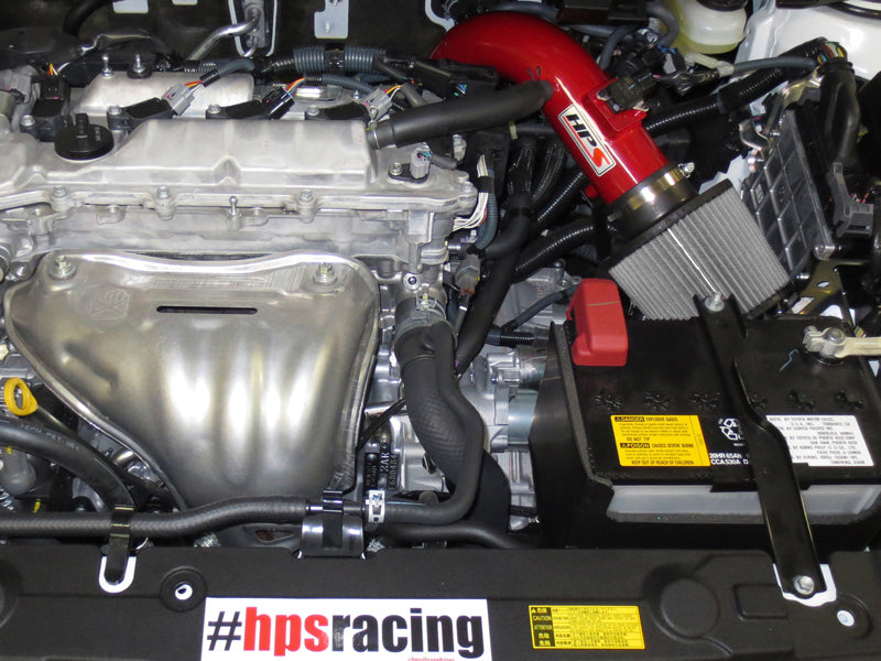 HPS Performance Air Intake - 2011-2016 Scion tC 2.5L - Red (827-508R)