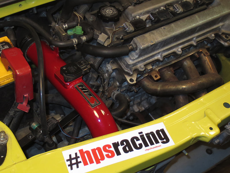 HPS Performance Air Intake - 2000-2005 Toyota MR2 Spyder 1.8L without Sequential Transmission - Red (827-509R)