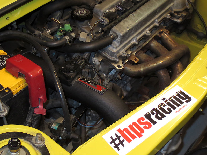 HPS Performance Air Intake - 2000-2005 Toyota MR2 Spyder 1.8L without Sequential Transmission - Black (827-509WB)