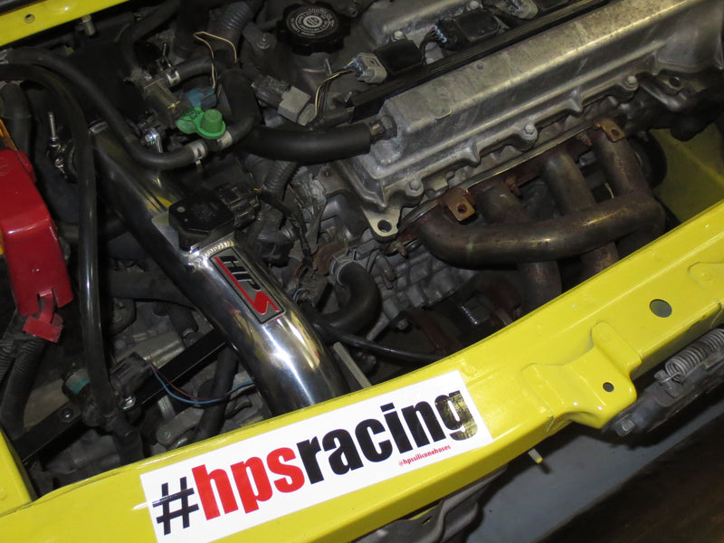HPS Performance Air Intake - 2000-2005 Toyota MR2 Spyder 1.8L without Sequential Transmission - Polished (827-509P)