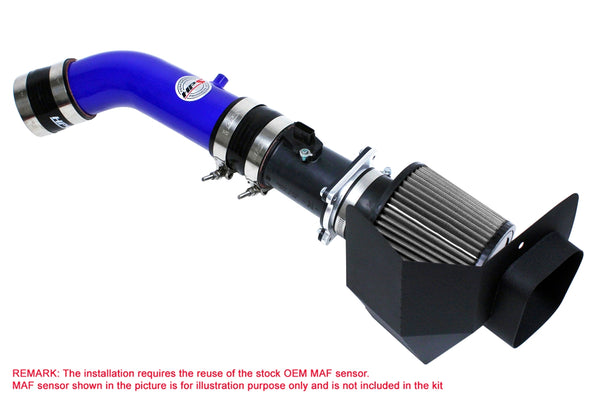 HPS Performance Air Intake - 2003-2006 Nissan 350Z 3.5L V6 - Blue (827-520BL)