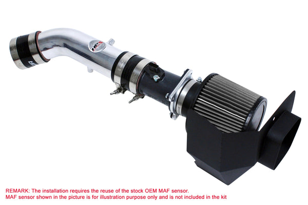 HPS Performance Air Intake - 2003-2006 Nissan 350Z 3.5L V6 - Polished (827-520P)