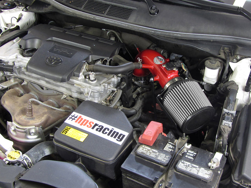 HPS Performance Air Intake - 2012-2017 Toyota Camry 2.5L 4Cyl - Red (827-524R)