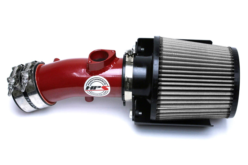 HPS Performance Air Intake - 2012-2013 Mazda Mazda3 2.0L Skyactiv - Red (827-531R)
