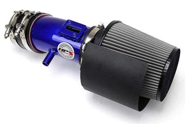 HPS Performance Air Intake - 2009-2014 Nissan Maxima 3.5L V6 - Blue (827-533BL)