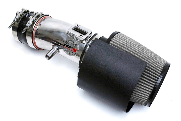 HPS Performance Air Intake - 2009-2014 Nissan Maxima 3.5L V6 - Polished (827-533P)
