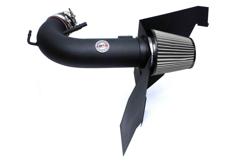 HPS Performance Air Intake - 2015-2017 Ford Mustang GT V8 5.0L - Black (827-556WB)